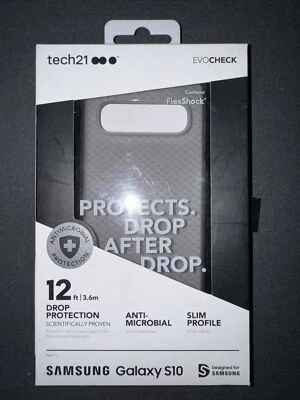 Tech21 Samsung Galaxy S10 Evo Check para negro ahumado transparente  Foto 1 de 3