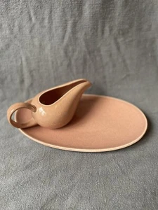 Russel Wright American Modern by Steubenville Creamer Pitcher & Serving Tray - Picture 1 of 4