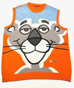 "Pink Panther" Sweater Vest By Ice Iceberg Good Condition - Picture 1 of 11
