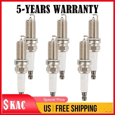 6×Spark Plugs for Lexus ES350 2007-2018 Toyota Highlander 2008-2016 - Image 1 of 4