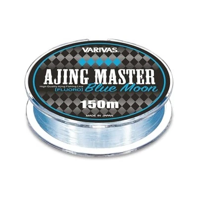 VARIVAS Ajing Master Blue Moon fluorocarbono (2 lb (#0.5) 150m) NUEVO - Imagen 1 de 4