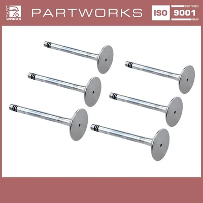 6x Auslassventil für PORSCHE 911 turbo 930 3.0 3.3 964 turbo 965 - Image 1 of 4