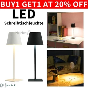 Cordless Lamp Rechargeable Table Lamp LED Dimmable Lamp Night Light Decor UK - Picture 1 of 15