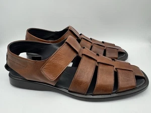 Sandalias To Boot New York Adam Derrick Fisher - Cuero Marrón - Para Hombre Talla 12 - Imagen 1 de 9