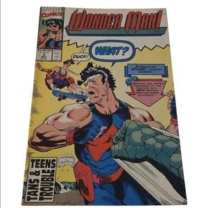 Wonder Man #3 (1991) Marvel Comic – Spider Sidekick & New Villain Debut - Picture 1 of 3