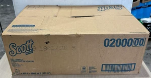 Kimberly Clark Scott High Capacity Hard Towel Roll Papier 02000 00 6 Rollen - Bild 1 von 2
