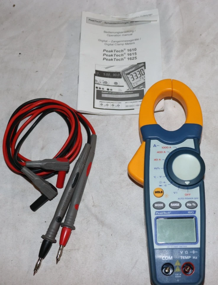 PeakTech 1610 Digital Multimeter - Bild 1 von 4