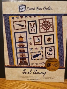 NUEVO LONCHERA EDREDONES SAIL AWAY CD bordado código de canje ENVÍO GRATUITO - Imagen 1 de 3
