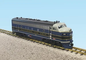 USA Trains R22389 G Baltimore & Ohio F-7 A Diesel Locomotive - Picture 1 of 1