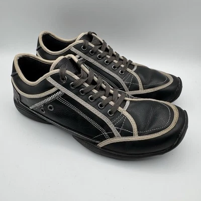 Kenneth Cole Reaction All The Shots 3 Zapatos de Cuero para Hombres 9.5M Mocasín Negro Foto 1 de 4