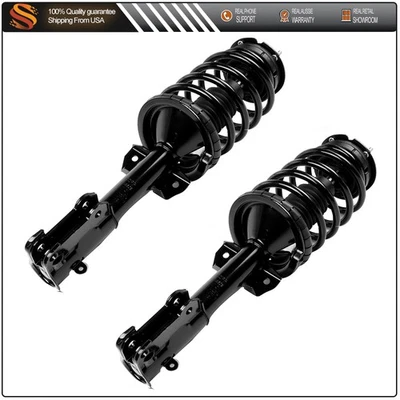 Fits 2005-2010 Ford Mustang Loaded Front Complete Shocks Struts & Springs Mounts - Image 1 of 3