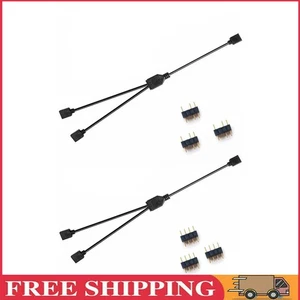 5V 3Pin/12V 4Pin ARGB Verlängerungskabel Adapter RGB Splitter Kabel für Motherbo - Bild 1 von 17