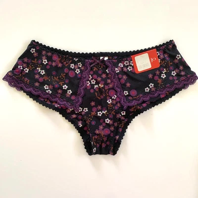 NWT Marie Jo L'Aventure Masha Hotpants Boyshort Panty Small Floral Print Lace - Image 1 of 4