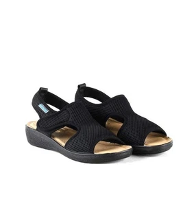 Fly Flot Damen Sandalen Schnürung Schwarz - Bild 1 von 4