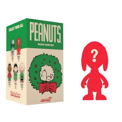 Figura de acción Super7 Peanuts Holiday Blind Box Reaction Foto 1 de 3