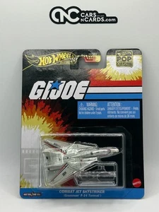 2025 Hot Wheels Premium Pop Culture G.I. Joe Combat Jet Skystriker Grumman F-14 - Picture 1 of 2
