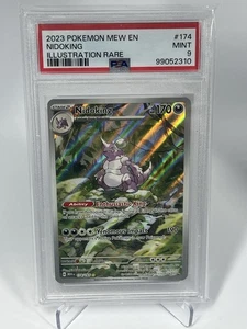 2023 POKEMON MEW EN-151 ILLUSTRATION RARE #174 NIDOKING PSA 9 - Picture 1 of 2