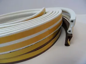 Exitex P Strip Draught Seal 5mtr Seals Gaps 2-5mm Fit all Windows and Doors - Picture 1 of 4