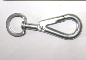 Gancho de resorte de 3" pulgadas para carabina giratoria amarre de animales - Imagen 1 de 1