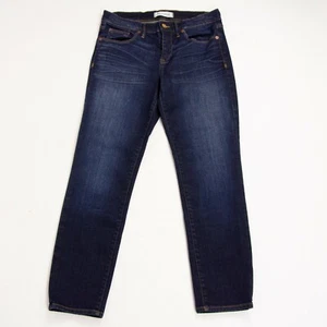 Madewell Womens 27 x 26 8.5" Rise Skinny Skinny Crop Blue Jeans - Picture 1 of 9