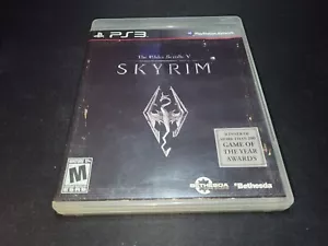 The Elder Scrolls V 5 Skyrim Sony Playstation 3 PS3 LN disco perfecto en caja + póster -! - Imagen 1 de 5