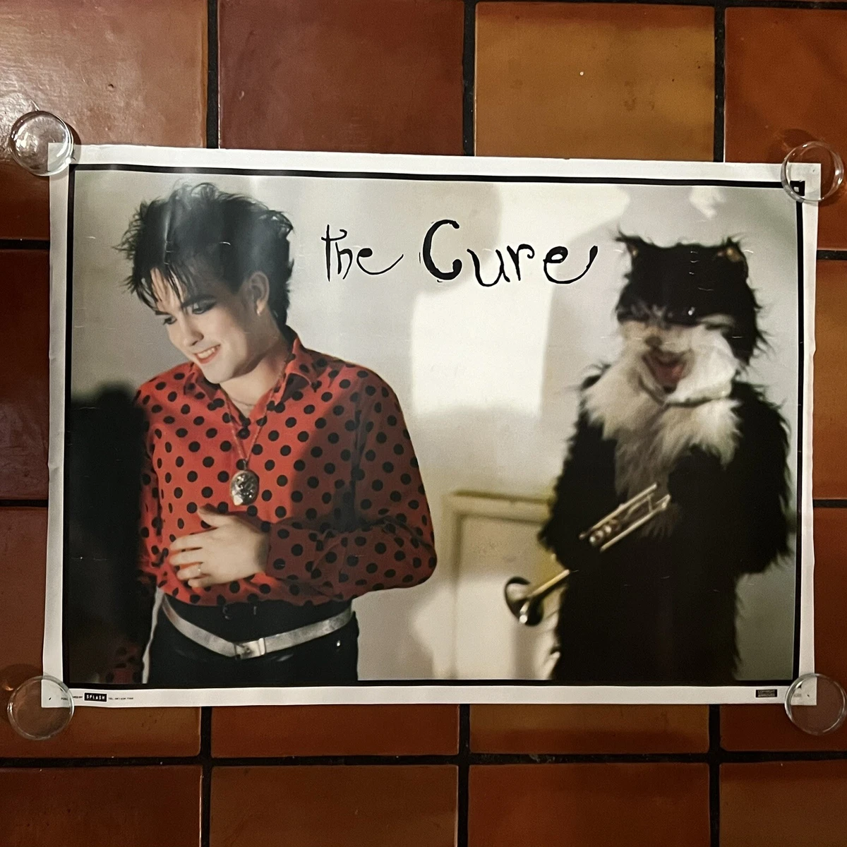 激レア  Cure ロバートスミス　85年　パンフレット　キュア　ゴス goth 激レア Cure ロバートスミス 85年 パンフレット キュア ゴス goth