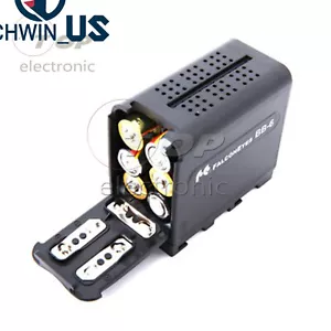 For SONY NP-F970 F960 F770 F750 F570 F550 AA 5# LR06 LR6 Battery Pack Replace DC - Picture 1 of 7