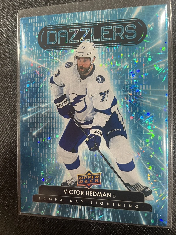 2022-23 Series 1 Dazzlers Blue #DZ-16 Victor Hedman - Tampa Bay Lightning! - Image 1 of 2