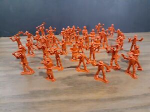 Red toy figurines 40 piece lot 