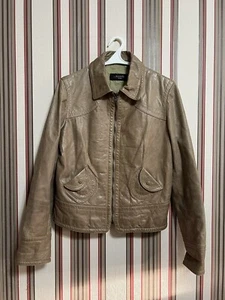 Max Mara Weekend Real Leather JACKET Sz M MaxMara - Picture 1 of 13