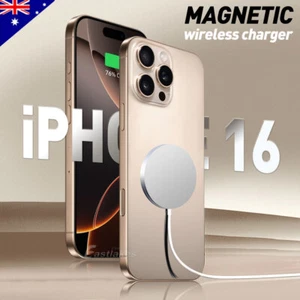 15W Magnetic Fast Wireless Charger Pad For iPhone 16 15 14 13 12 Pro Max Magsafe - Picture 1 of 10