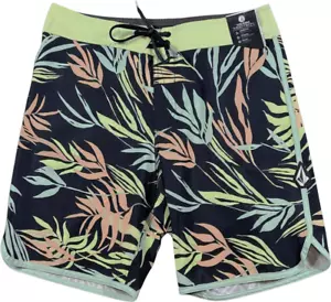 Volcom Bleeding Leaf Mod Board Shorts - NWT Mens 40 Black / Multi - #46838-E3 - Picture 1 of 2