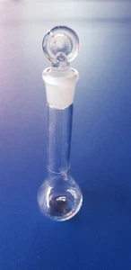 One lab Volumetric Flask Class A Borosilicate Glass 10 ml new - Picture 1 of 1