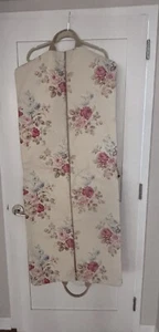 Bolso de viaje vintage de lona con patrón floral Laura Ashley usado en excelente estado - Imagen 1 de 9