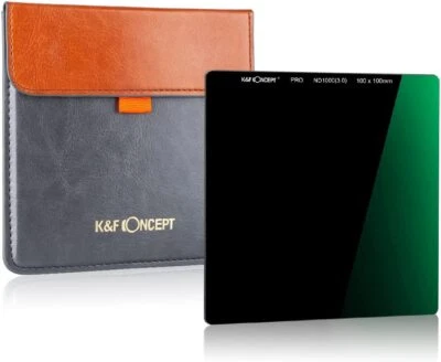 K&F Concept Square ND1000 100x 100mm ND Filter Neutral Density for Camera Lens - Image 1 of 4