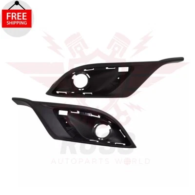 New Front Fog Light Trims Left & Right Primed Fits 2014-2020 Dodge Durango Sport — 第 1/4 张图片