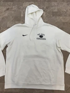 Penn State Nittany Lions Nike 2024 White Out Club Fleece Pullover Hoodie Size XL - Picture 1 of 11