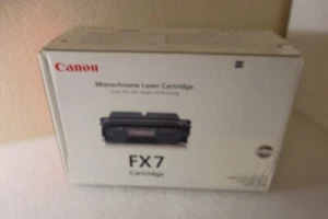 Cartucho de tóner negro Canon FX 7 700 PC745 LBP-430 7621A001AA FX7 GENUINO NUEVO - Imagen 1 de 6