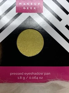 Makeup Geek "PIXIE DUST" Lidschatten Schimmer magnetisch rund pan gepresster Puder - Bild 1 von 3