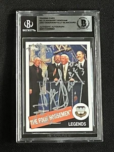 THE FOUR HORSEMEN 2015 TOPPS HERITAGE WWE SIGNED AUTOGRAPHED CARD BAS AUTHENTIC - Picture 1 of 2