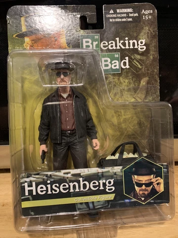 Breaking Bad VERY RARE Heisenberg Collectible Figure Rare was ban from stores Cover