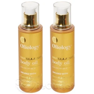(2er-PACK) Oliologie feuchtigkeitsspendendes Vitamin E Shea Jojoba Körperöl 6oz VANILLE MANDEL - Bild 1 von 2