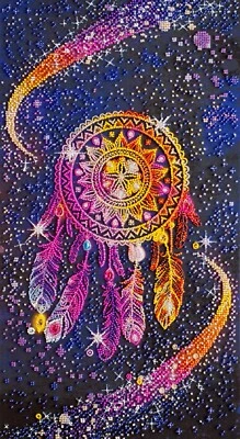 Abris Art AB-858 Bead Embroidery Kit Sweet Dreams, Needlepoint Kit, Beadwork Kit - Image 1 of 4