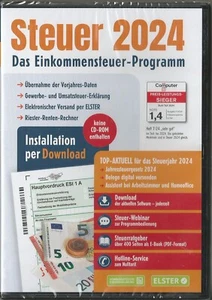 Aldi Steuer 2024 ohne CD verschweißt - Bild 1 von 2