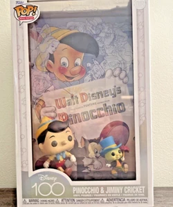 Funko Pop Walt Disney's Largo Completo Pinocho y Peñique Cricket XL Regalo de Navidad - Imagen 1 de 8