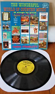 STARDAY RECORDS WONDERFUL WORLD OF COUNTRY MUSIC Vinyl LP SLP 270 - Foto 1 di 13
