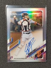 2021 Topps Chrome Chadwick Tromp Rookie Auto Autograph RC #RA-CT Giants 292/499