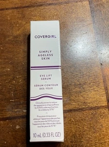 Suero Lifting de Ojos CoverGirl Simply Ageless Skin, 10 ml (0,33 fl oz) - Nuevo - Imagen 1 de 3