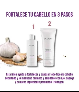 FARMASI Dr. C. Tuna Reviving Shampoo 225ml and hair mask 200 ml Gift set - Picture 1 of 11