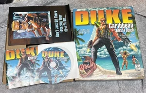 Duke Caribbean Life's a Beach Big Box IBM PC CD-ROM Duke Nukem 3D Wizard Works - Bild 1 von 10